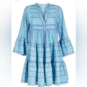 Devotion TWINS x Anthropologie Ella Geometric Pattern Mini Dress